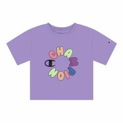 Girls 7-16 Champion® Big Bubble Circle Graphic Boxy Tee Black -Champion shop unnamed file 2853