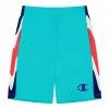 Boys 8-20 Champion® Wavy Box Script Panel Shorts Electric Cyan -Champion shop unnamed file 2862