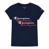Girls 7-16 Champion® Stair Stack Script Graphic Tee Scarlet -Champion shop unnamed file 2870
