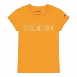 Girls 7-16 Champion® Multi-Color Graphic Tee Capri Orange