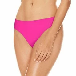 Women's Champion® Laser Cut Thong Panty CH46LS Vivid Fuchsia -Champion shop unnamed file 2898
