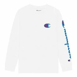 Kids 7-20 Champion® Script Tee Crayon Orange -Champion shop unnamed file 294