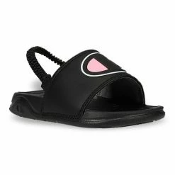 Champion® Mega Slide Big C Baby/Toddler Sandals Black Pink -Champion shop unnamed file 2940