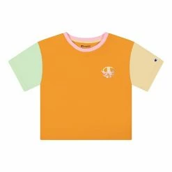 Girls 7-16 Champion® Floral Bouquet Colorblock Tee Pink Candy