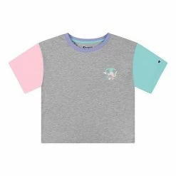 Girls 7-16 Champion® Floral Bouquet Colorblock Tee Pink Candy -Champion shop unnamed file 2944