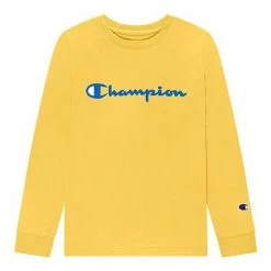 Kids 7-20 Champion® Script Tee Crayon Orange -Champion shop unnamed file 296