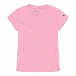 Girls 7-16 Champion® Tossed Logo Printed Tee Black -Champion shop unnamed file 2983