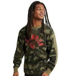 Men's Champion® Urban Pursuits Sweatshirt Mesh Camo Cargo Olive 4 Men's Champion® Urban Pursuits Sweatshirt Mesh Camo Cargo Olive -Champion shop unnamed file 3019