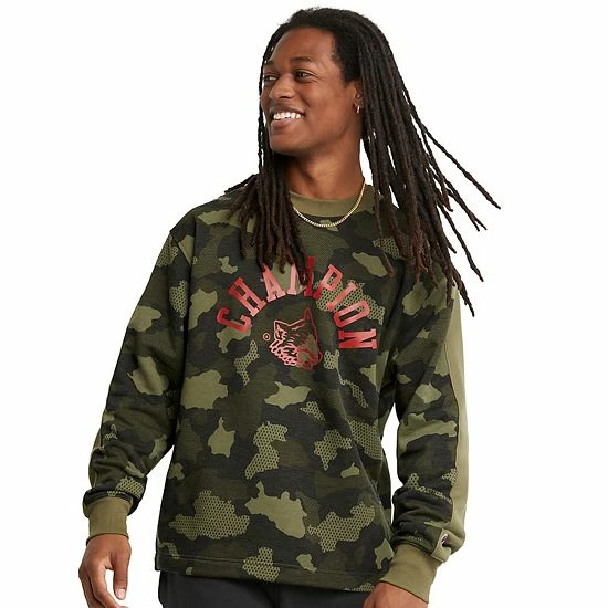 Men's Champion® Urban Pursuits Sweatshirt Mesh Camo Cargo Olive Men's Champion® Urban Pursuits Sweatshirt Mesh Camo Cargo Olive -Champion shop unnamed file 3020