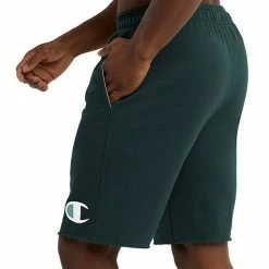 Men's Champion® Powerblend Fleece Shorts Black -Champion shop unnamed file 3024