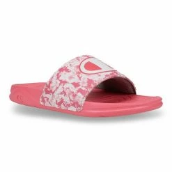 Champion® Mega Slide Tie-Dye Women's Sandals Black White