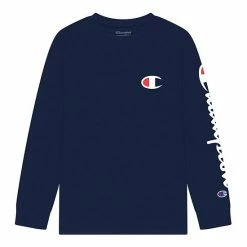 Kids 7-20 Champion® Script Tee Crayon Orange -Champion shop unnamed file 305