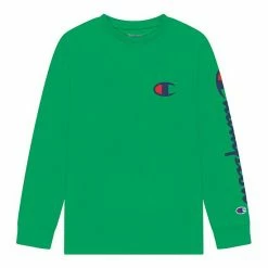 Kids 7-20 Champion® Script Tee Crayon Orange -Champion shop unnamed file 306