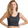Champion® Athletics Stretch Crop Top CH51AS Navy Oxford Print -Champion shop unnamed file 3070
