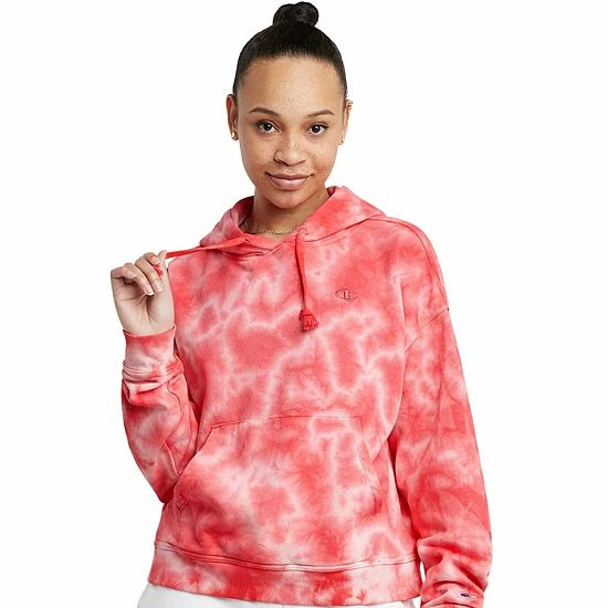 Women's Champion® Tie-Dye Relaxed Fleece Hoodie Crush Dye Pinky Peach Women's Champion® Tie-Dye Relaxed Fleece Hoodie Crush Dye Pinky Peach -Champion shop unnamed file 315