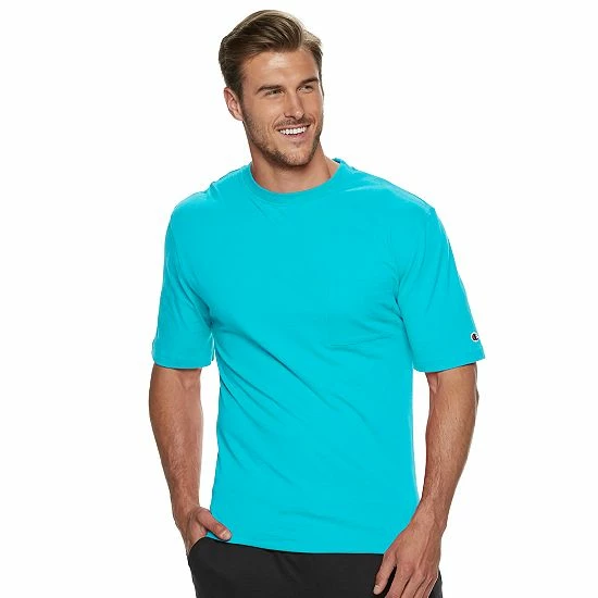 Big & Tall Champion® Solid Crewneck Pocket Tee Cardinal Red 5 Big & Tall Champion® Solid Crewneck Pocket Tee Cardinal Red - Image 3