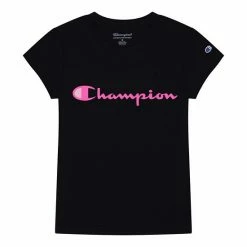 Girls 7-16 Champion® Signature Script Graphic Tee Paper Orchid -Champion shop unnamed file 322