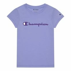 Girls 7-16 Champion® Signature Script Graphic Tee Paper Orchid -Champion shop unnamed file 328