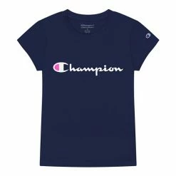 Girls 7-16 Champion® Signature Script Graphic Tee Paper Orchid -Champion shop unnamed file 330