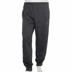 Big & Tall Champion® Powerblend Fleece Joggers Granite Heather -Champion shop unnamed file 333