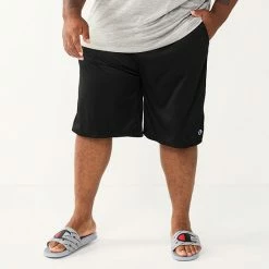 Big & Tall Champion® Sport Shorts Black -Champion shop unnamed file 3356