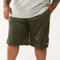 Big & Tall Champion® Sport Shorts Black -Champion shop unnamed file 3359