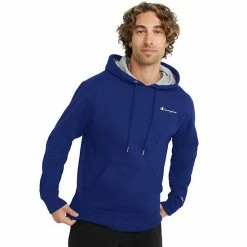 Men's Champion® Powerblend Fleece Hoodie Regal Navy -Champion shop unnamed file 339