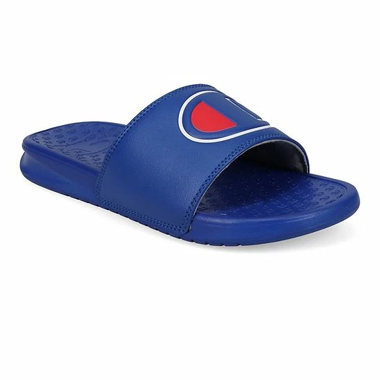 Champion® Super Slide Solid Kids' Slide Sandals Black Scarlet Champion® Super Slide Solid Kids' Slide Sandals Black Scarlet -Champion shop unnamed file 3393