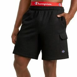 Men's Champion® Powerblend Fleece Cargo Shorts Bright Royal