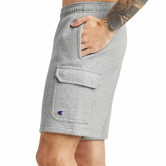 Men's Champion® Powerblend Fleece Cargo Shorts Bright Royal Men's Champion® Powerblend Fleece Cargo Shorts Bright Royal -Champion shop unnamed file 3408