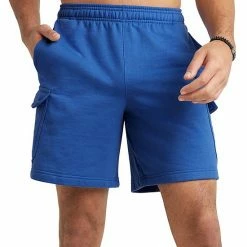 Men's Champion® Powerblend Fleece Cargo Shorts Bright Royal 9 Men's Champion® Powerblend Fleece Cargo Shorts Bright Royal -Champion shop unnamed file 3411