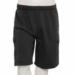 Big & Tall Champion® Powerblend Cargo Shorts Black