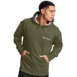 Men's Champion® Powerblend Fleece Hoodie Regal Navy -Champion shop unnamed file 344