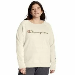 Plus Size Champion® Powerblend Graphic Fleece Sweatshirt Venture Pink -Champion shop unnamed file 3453