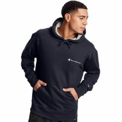 Men's Champion® Powerblend Fleece Hoodie Regal Navy -Champion shop unnamed file 347