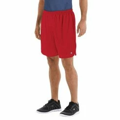 Men's Champion® Mesh Athletic Shorts Crimson -Champion shop unnamed file 3517