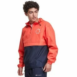 Men's Champion® Stadium Colorblock Packable Jacket Balboa Blue Navy -Champion shop unnamed file 3539