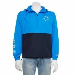 Men's Champion® Stadium Colorblock Packable Jacket Balboa Blue Navy -Champion shop unnamed file 3541