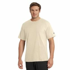 Men's Champion® Classic Jersey Tee Capri Orange -Champion shop unnamed file 3562