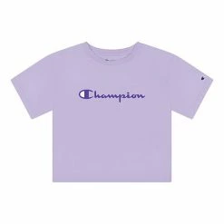 Girls 7-16 Champion® Classic Script Boxy Tee Pink Candy -Champion shop unnamed file 3577