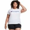 Plus Size Champion® Classic Graphic Tee White -Champion shop unnamed file 3593