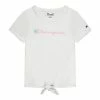Girls 7-16 Champion® Classic Script Tie-Front Tee Aruba Blue -Champion shop unnamed file 3623