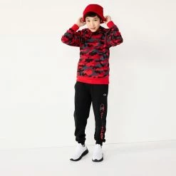 Boys 8-20 Champion® Camo Fleece Hoodie Camo Navy -Champion shop unnamed file 364