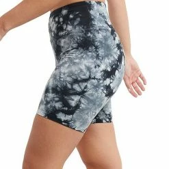 Women's Champion® Authentic Crush-Dye High-Waisted 7-in. Bike Shorts Crush Dye Fresh Teal -Champion shop unnamed file 3665