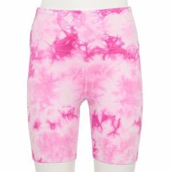 Women's Champion® Authentic Crush-Dye High-Waisted 7-in. Bike Shorts Crush Dye Fresh Teal -Champion shop unnamed file 3668