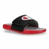 Champion® Foundation Men's Slide Sandals Black Scarlet Gray -Champion shop unnamed file 3670