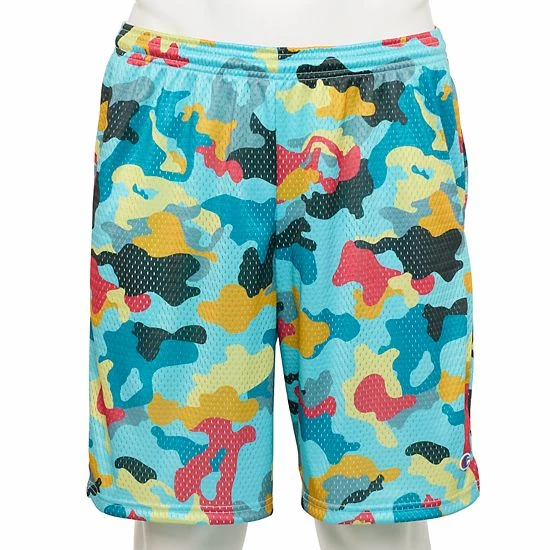 Men's Champion® Camo Mesh Shorts Big C Nifty Turquoise Men's Champion® Camo Mesh Shorts Big C Nifty Turquoise -Champion shop unnamed file 3735
