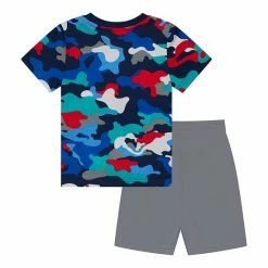 Boys 4-7 Champion Abstract Camo Graphic Tee & Shorts Set Macho Pink Abstract -Champion shop unnamed file 3757