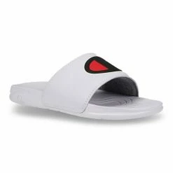 Champion® Mega Slide Big C Kids' Sandals Scarlet Black