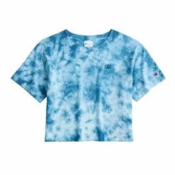 Women's Champion® Tie-Dye Crop Tee Crush Dye Fresh Teal 13 Women's Champion® Tie-Dye Crop Tee Crush Dye Fresh Teal -Champion shop unnamed file 3776